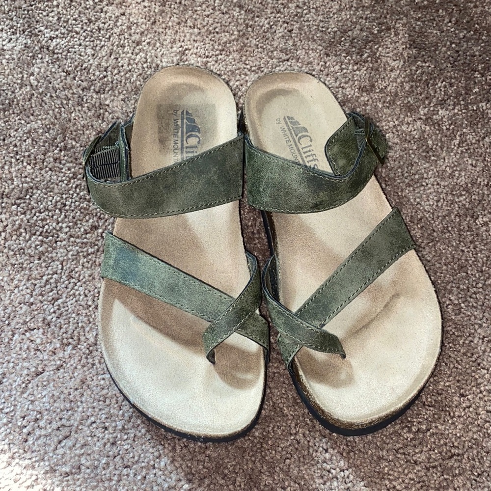 Gently used White Mountain Sandals!
